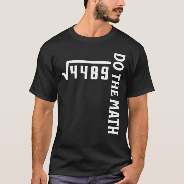 Camiseta Do The Math 67 (Anverso)