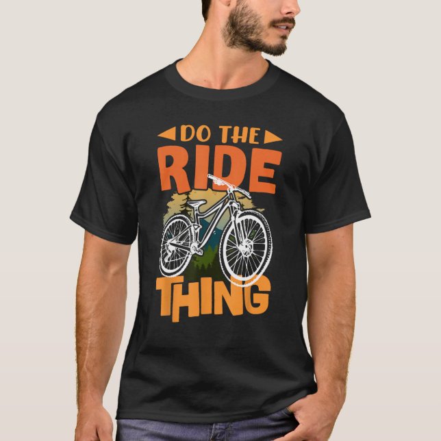 Camiseta Do the Ride thing  Mountain Bike Costumes (Anverso)