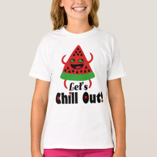 Camiseta ❤️ 🍉 😋 Do Watermelon Dance & Chill Chicas Básico