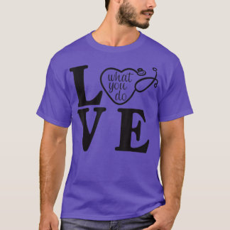 Camiseta Do What You Love Motivation Inspiration Quote Vint