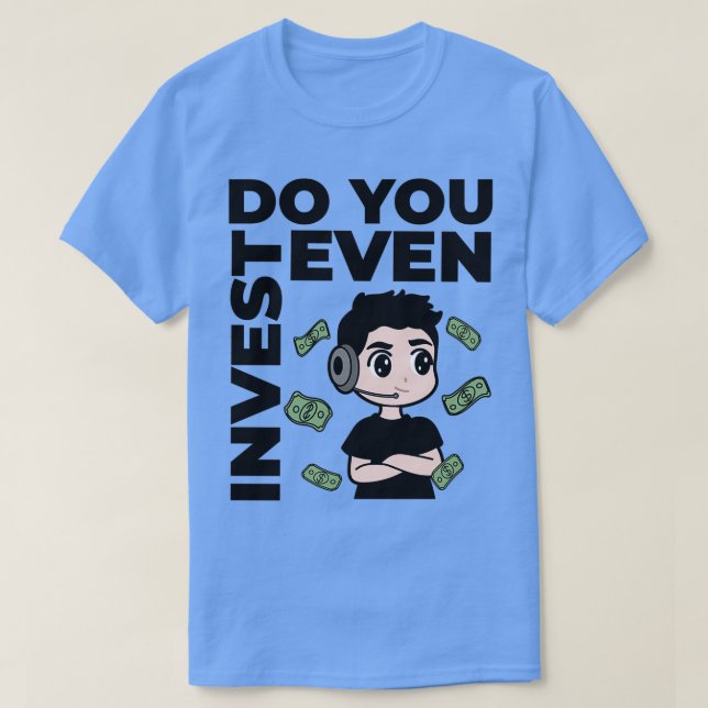 Camiseta Do You Even Invest Bro Stonks Value 1 (Diseño del anverso)