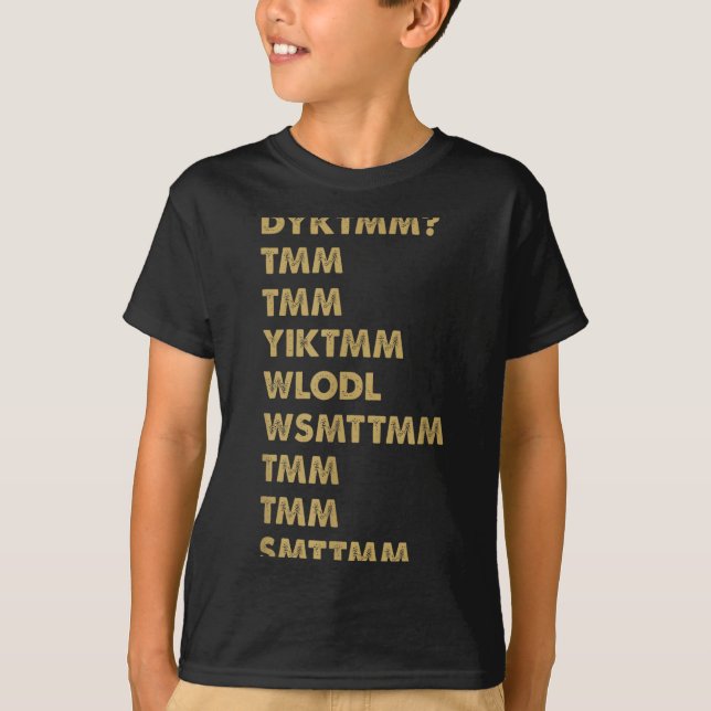 Camiseta Do You Know The Muffin Man_ Dyktmm_ Funny Nostalgi (Anverso)