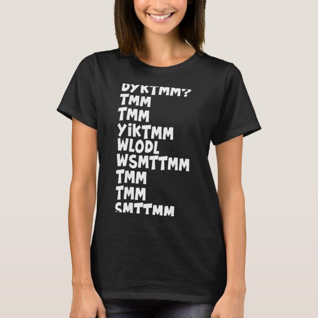 Camiseta Do You Know The Muffin Man Dyktmm Nostalgia Funny  (Anverso)