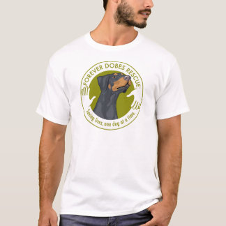 Camiseta dobe-blue-uncropped-ear-logo-8-29-11