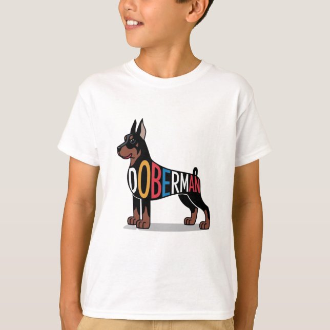 Camiseta Doberman (Anverso)