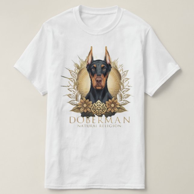 Camiseta Doberman (Diseño del anverso)