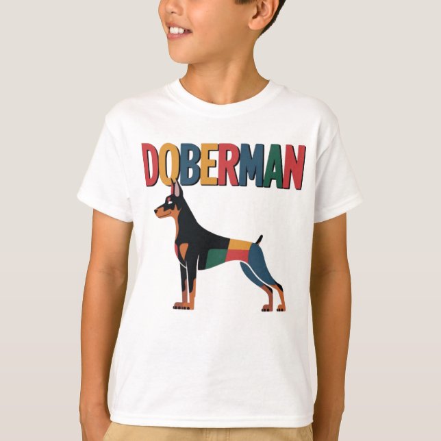 Camiseta Doberman (Anverso)