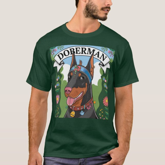 Camiseta Doberman (Anverso)