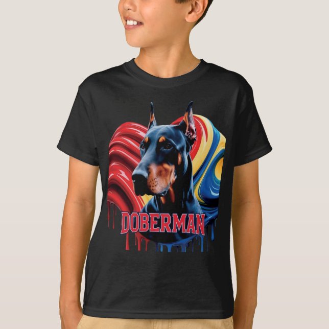 Camiseta Doberman (Anverso)