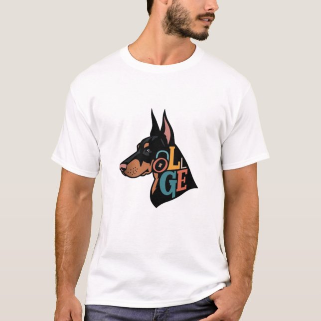 Camiseta Doberman (Anverso)