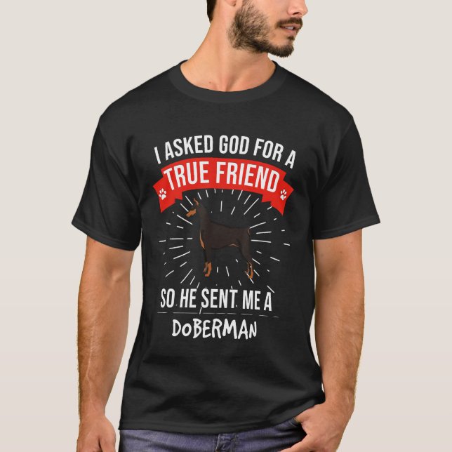 Camiseta Doberman 1 (Anverso)