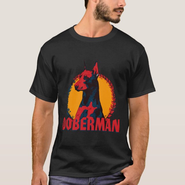 Camiseta Doberman 545 (Anverso)