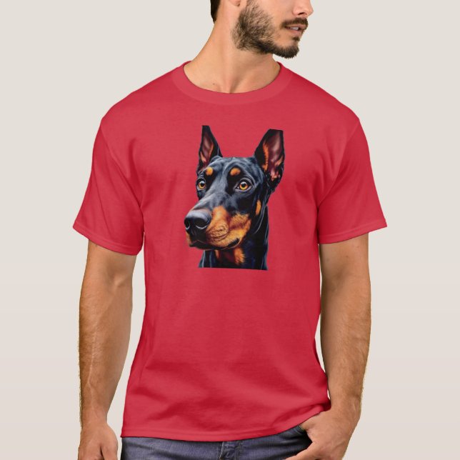 Camiseta Doberman Animal (Anverso)