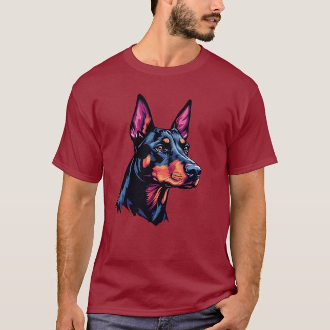 Camiseta Doberman Animal (Anverso)