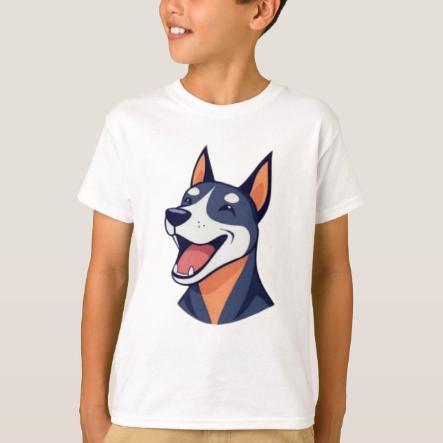 Camiseta Doberman Children (Anverso)