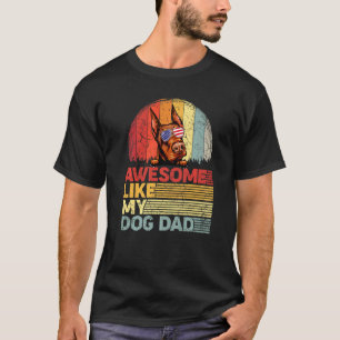 Camiseta Doberman con problemas como mi papá de perro