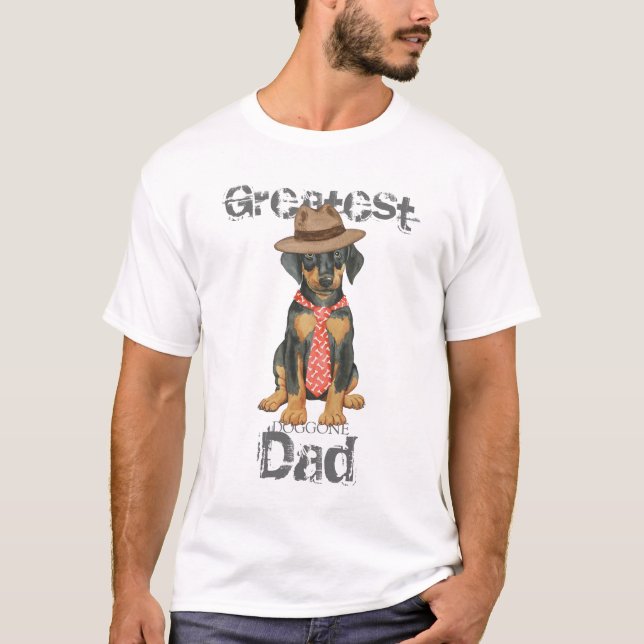 Camiseta Doberman Dad (Anverso)