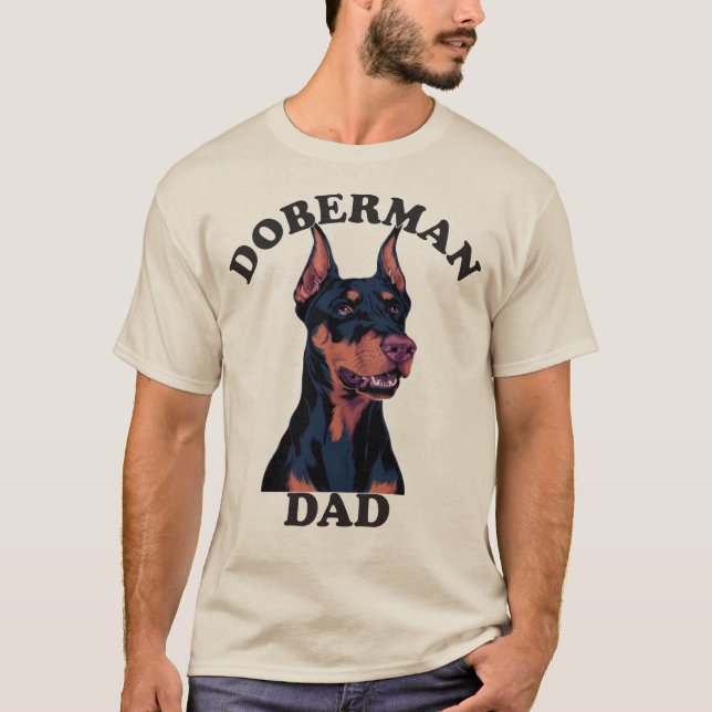 Camiseta Doberman Dad (Anverso)