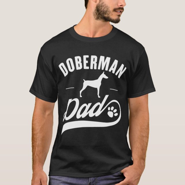 Camiseta Doberman Dad (Anverso)