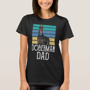 Camiseta Doberman Dad Boy Guy Mascota Papi