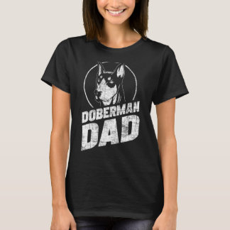 Camiseta Doberman Dad - Dueña de perros del Día del Padre C
