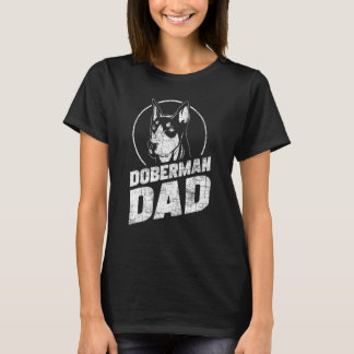 Camiseta Doberman Dad - Dueña de perros del Día del Padre C