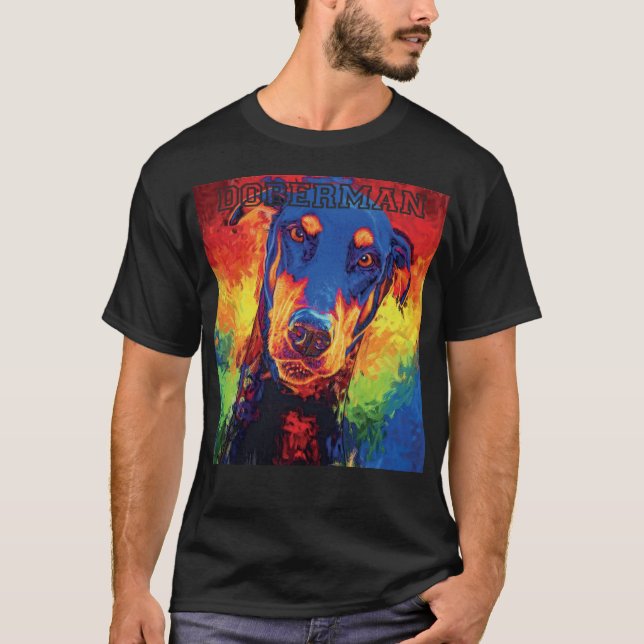 Camiseta Doberman Family (Anverso)