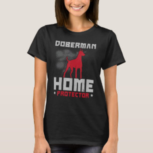 Camiseta Doberman Home Protector Perro Perro Criador de Per