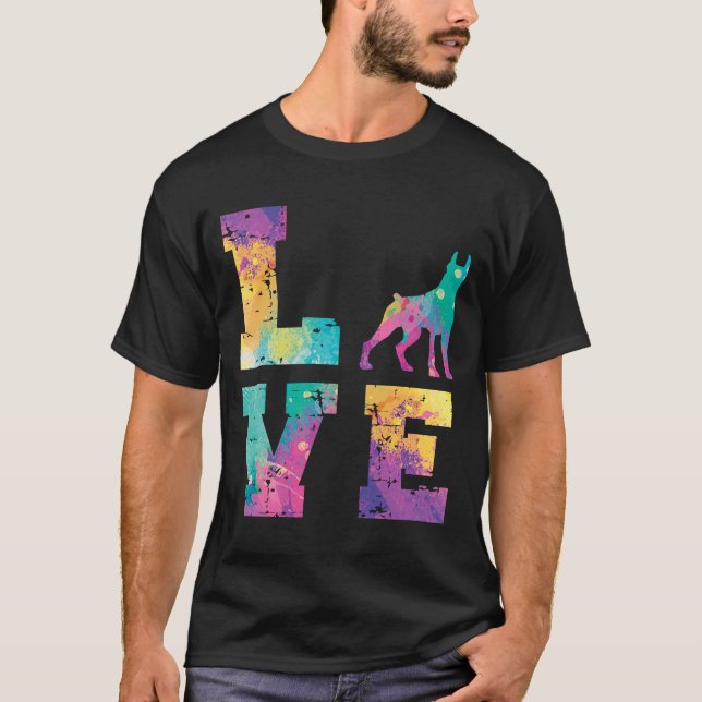 Camiseta Doberman Love (Anverso)