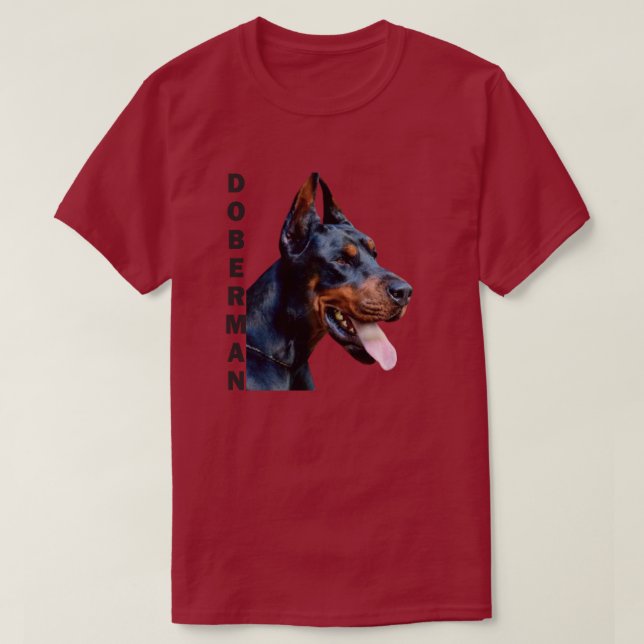 Camiseta Doberman Lovers (Diseño del anverso)