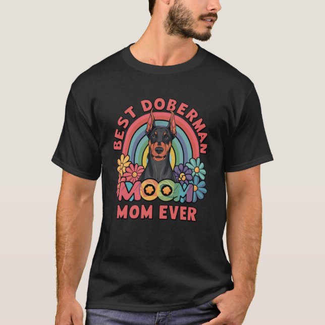 Camiseta Doberman Mom (Anverso)