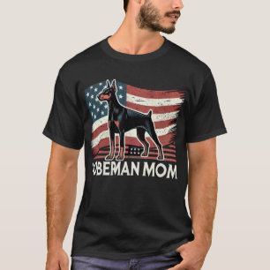 Camiseta Doberman Mom