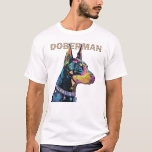 Camiseta Doberman Mom