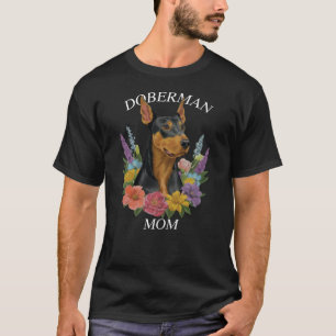 Camiseta Doberman Mom