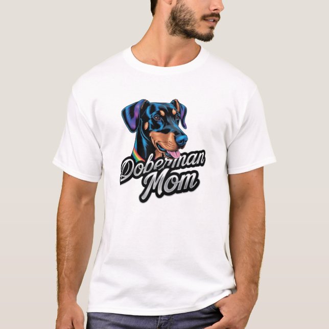 Camiseta Doberman Mom (Anverso)