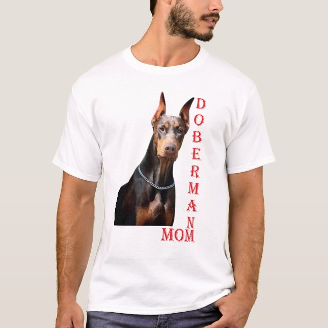 Camiseta Doberman Mom (Anverso)