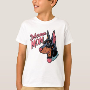 Camiseta Doberman Mom