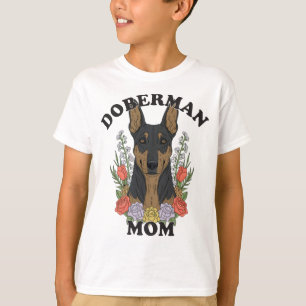 Camiseta Doberman Mom