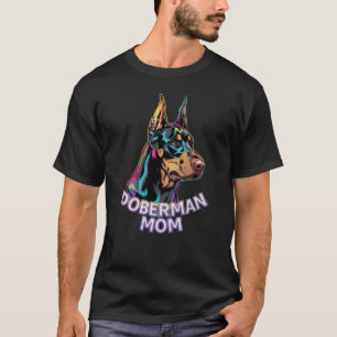 Camiseta Doberman Mom