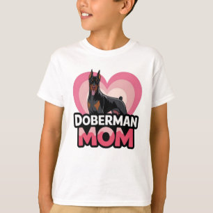 Camiseta Doberman Mom