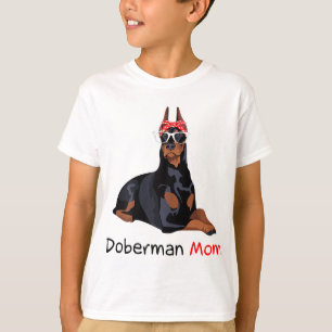 Camiseta Doberman Mom Dog Bandana Pet Lover Gift