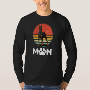 Camiseta Doberman Mom Dog Madre Mascota Pinschers Dobie Mam