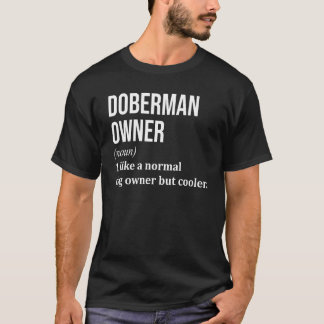 Camiseta Doberman para mujeres hombres dueño de perro Dober