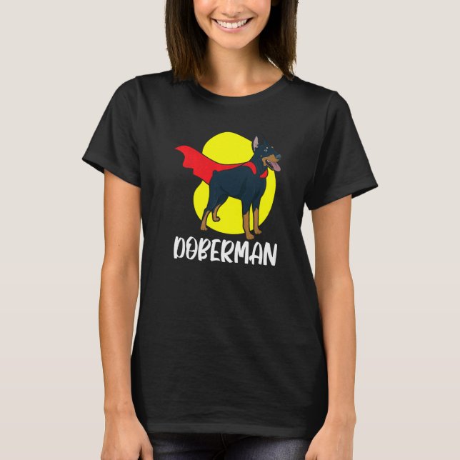 Camiseta Doberman Paw Love Puppy Dueño de Perros Dobie (Anverso)