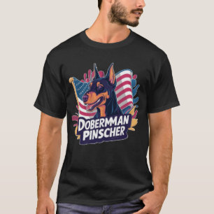 Camiseta Doberman Pinscher