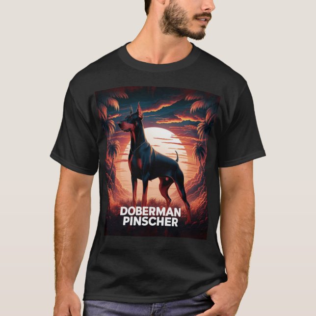 Camiseta Doberman Pinscher (Anverso)
