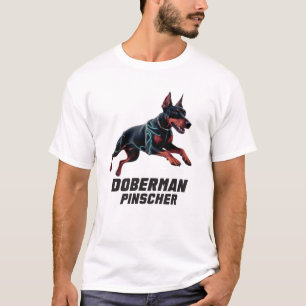 Camiseta Doberman Pinscher