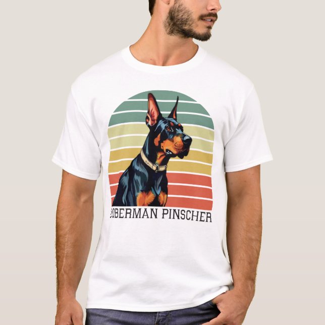 Camiseta Doberman Pinscher (Anverso)
