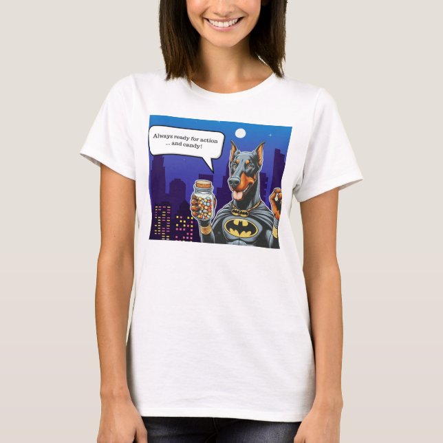 Camiseta Doberman pinscher (Anverso)