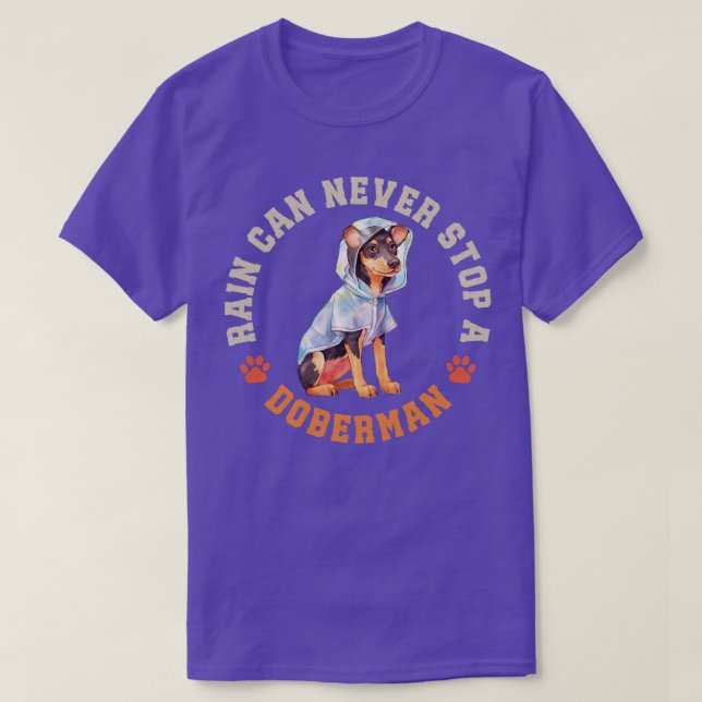 Camiseta Doberman Pinscher (Diseño del anverso)
